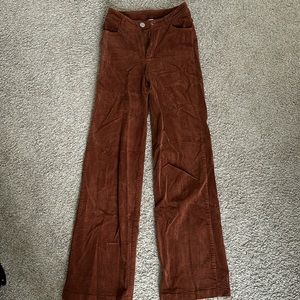 Brown corduroy princess Polly jeans